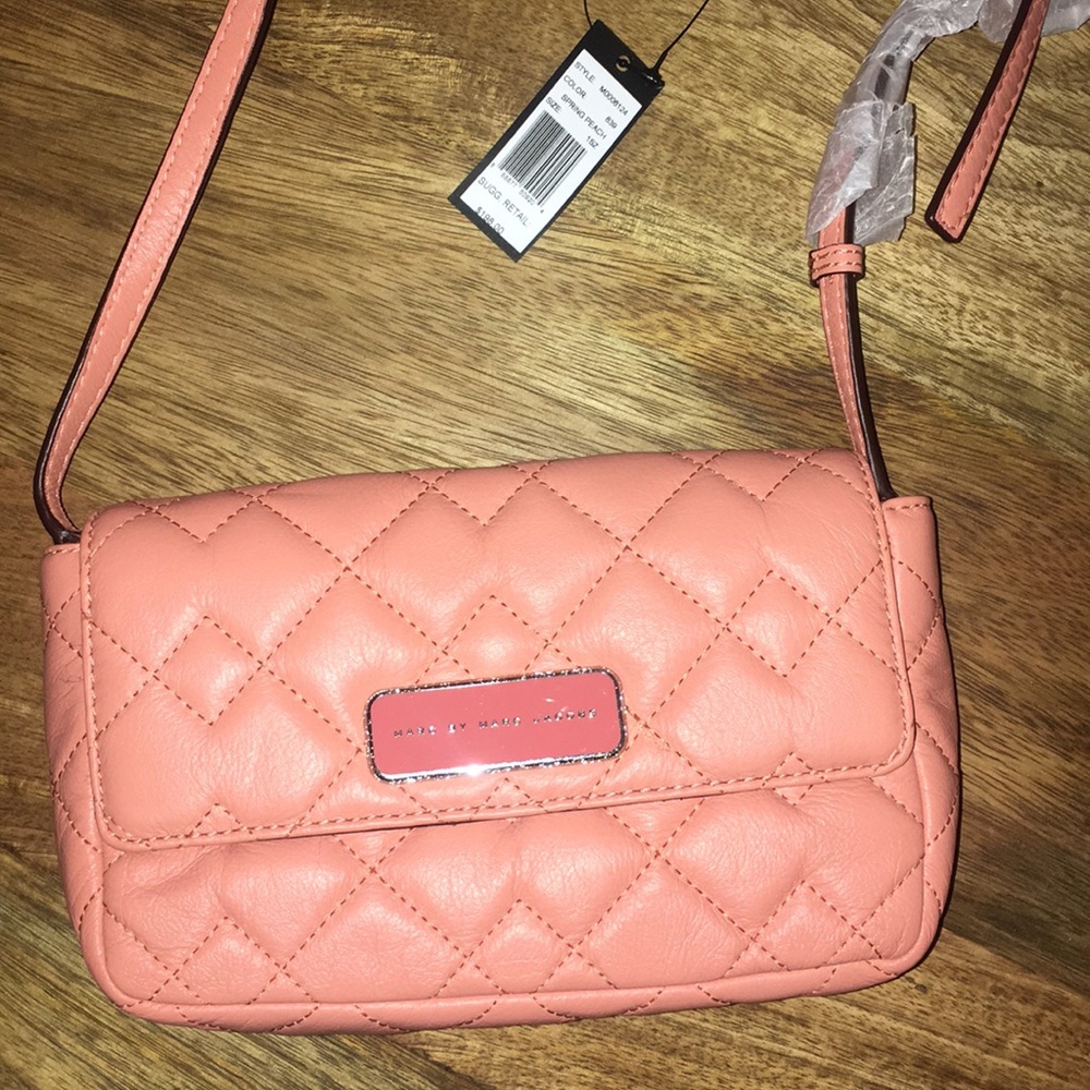 NWT Marc Jacobs Julie Crosby quilted crossbody bag
